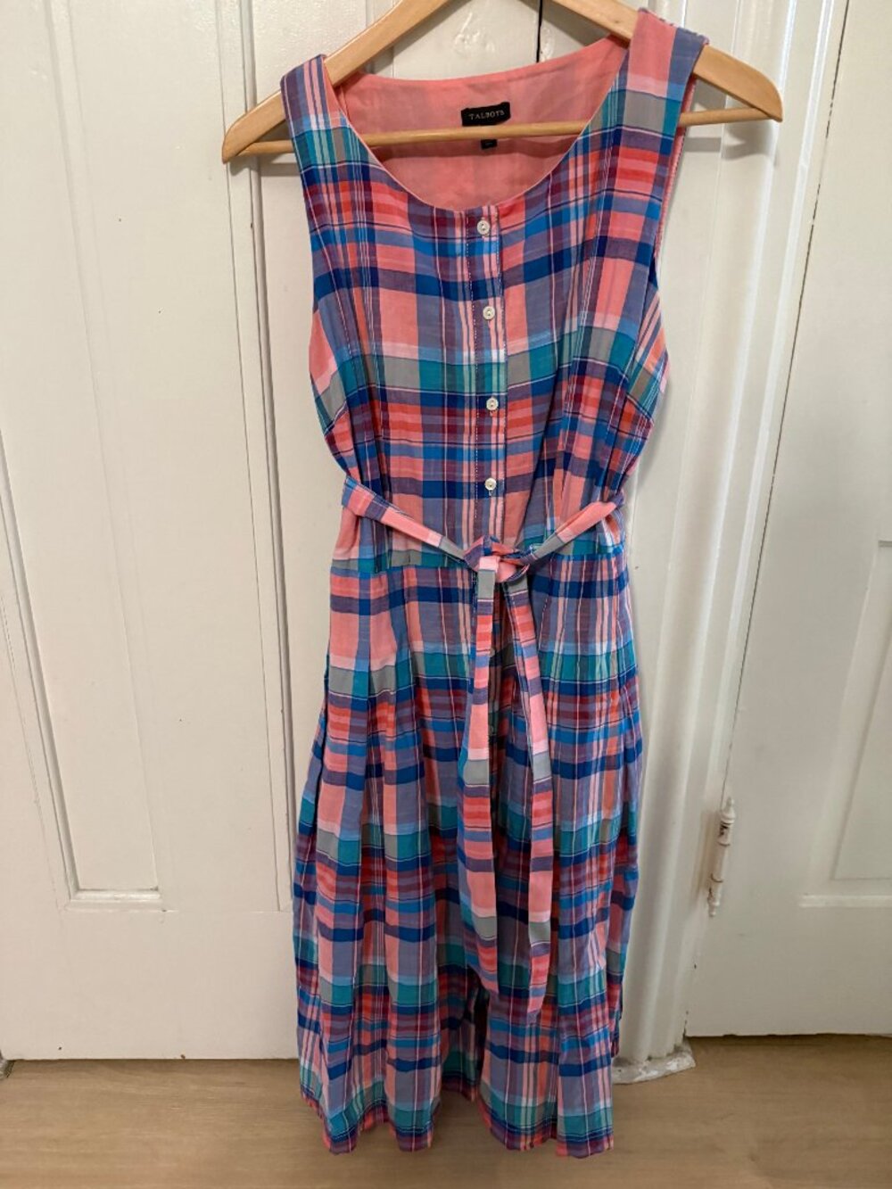 Talbots Plaid Woman's Dress size 2